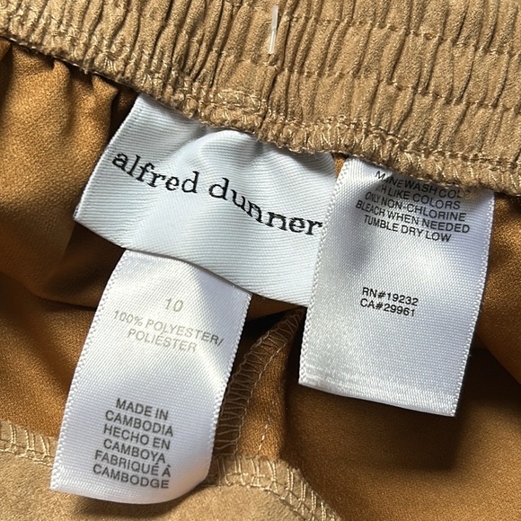 NWT Alfred Dunner comfort waist saddle classic fit pant size 10 - Picture 6 of 6